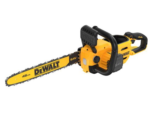 DEW DCMCS574N XR FlexVolt Chainsaw 45cm Bar 54V Bare Unit