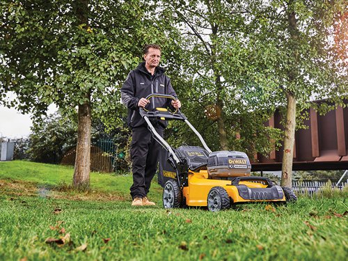 DEWDCMW564P2 DEWALT DCMW564P2 XR Brushless Lawnmower 18V 2 x 5.0Ah Li-ion