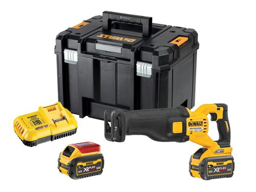 DEWDCS389X2 DEWALT DCS389X2 XR FlexVolt Reciprocating Saw 54V 2 x 3.0Ah Li-ion