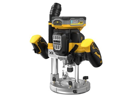 DEWALT DCW620H2 1/2in Plunge Router 18V 2 x 5.0Ah POWERSTACKâ„¢ Li-ion