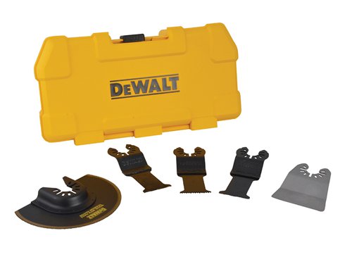 DEWDT20715 DEWALT DT20715 Multi-Tool Accessory Blade Set, 5 Piece