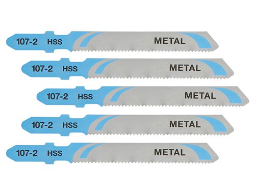 DEWALT HSS Metal Cutting Jigsaw Blades Pack of 5 T118A