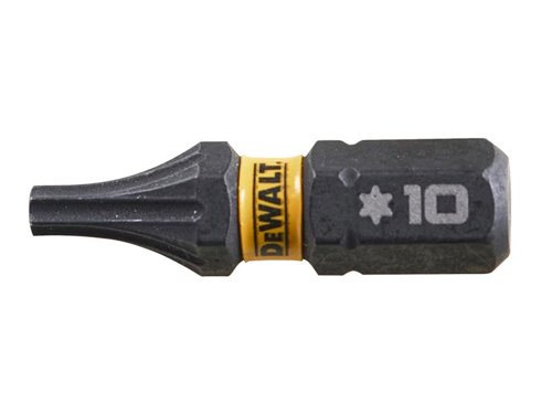 DEWALT Power Tools EXTREME FlexTORQ Bits T10 x 25mm (Pack 5)