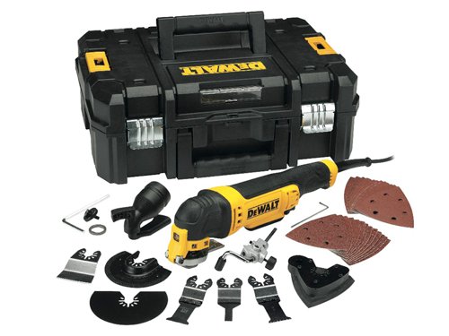 DEW DWE315KT Multi-Tool Quick Change Kit & TSTAK 300W 110V