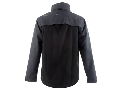 DEWSTORMM DEWALT Storm Waterproof Jacket Grey/Black - M (42in)