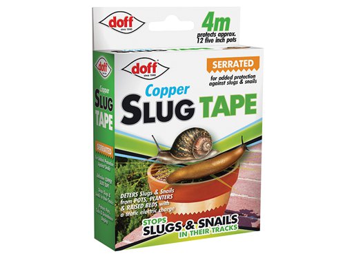 DOFF Slug & Snail Adhesive Copper Tape 4m