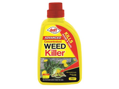 DOFFZA00 DOFF Advanced Weedkiller Concentrate 1 litre