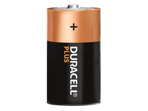Duracell D Cell Plus Power LR20/HP2 Batteries (Pack 2)