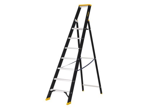 DEWALT Ladders Professional Single Stepladder, 1.75m 7 Rungs