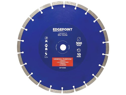 EDGDBGP10300 EdgePoint GP10300 General-Purpose Diamond Blade 300mm