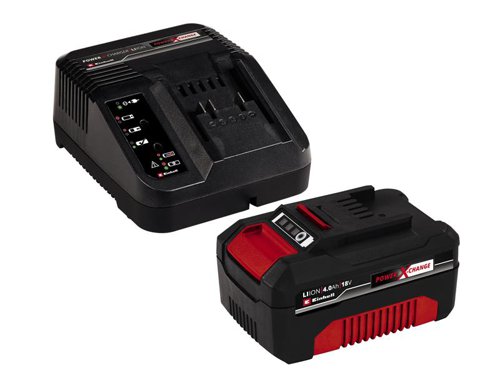 EINPXSTKIT4 Einhell Power X-Change Battery & Charger Starter Kit 18V 1 x 4.0Ah Li-ion