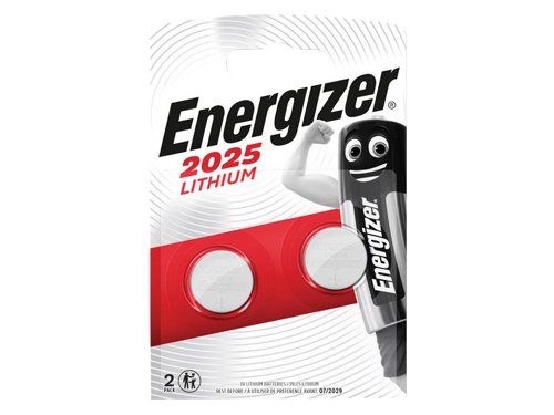 Energizer® CR2025 Coin Lithium Battery (Pack 2)
