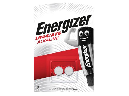 ENGLR44B2 Energizer® LR44 Button Cell Alkaline Battery (Pack 2)