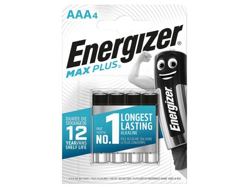 Energizer® MAX PLUS™ AAA Alkaline Batteries (Pack 4)