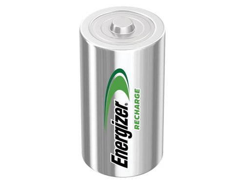 Energizer® Rechargeable batteries are highly recommended for high-drain or frequently used devices - ones that you use more than once a week - such as digital cameras, portable audio players, two-way radios, handheld games, and GPS equipment. They are also recommended for toys and infant devices.For best results pair your Energizer® Rechargeable batteries with Energizer chargers.Can be charged 100's of times. Hold their charge for up to 6 months.Energizer® Rechargeable Batteries - Reusable Power You Can Depend On!1 x Pack of 2 Energizer® D Cell Rechargeable Power Plus Batteries RD2500 mAh