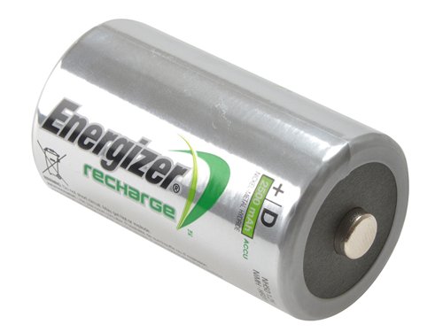 Energizer® Recharge Power Plus D Cell Batteries RD2500 mAh (Pack 2)