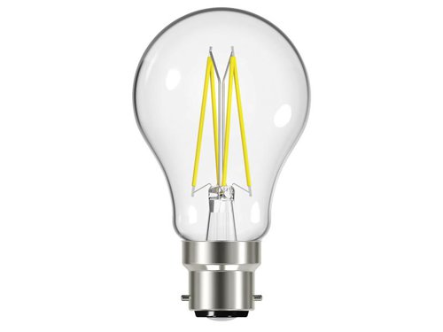 Energizer® LED BC (B22) GLS Filament Dimmable Bulb, Warm White 806 lm 7.2W