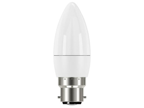 ENGS8843 Energizer® LED BC (B22) Opal Candle Non-Dimmable Bulb, Warm White 250 lm 3.3W