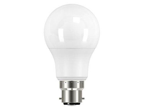 Energizer® LED BC (B22) Opal GLS Non-Dimmable Bulb, Warm White 470 lm 5.5W