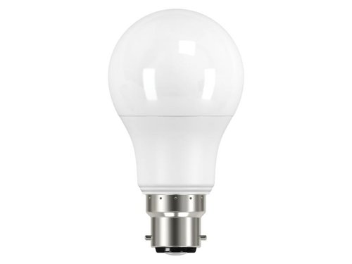 ENGS8862 Energizer® LED BC (B22) Opal GLS Non-Dimmable Bulb, Warm White 806 lm 8.2W