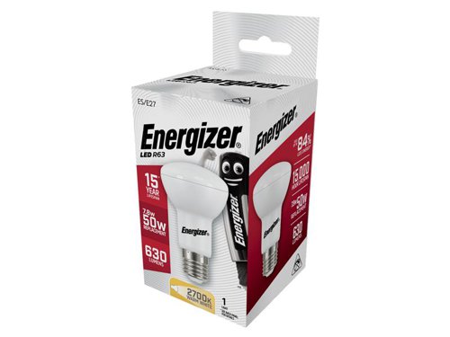 ENGS9015 Energizer® LED ES (E27) HIGHTECH Reflector R63 Bulb, Warm White 600 lm 9.5W