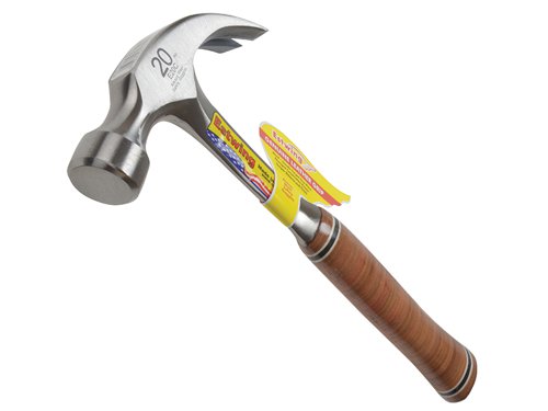 EST E20C Curved Claw Hammer - Leather Grip 560g (20oz)