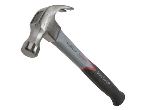 ESTEMRF16C Estwing EMRF16C Surestrike Curved Claw Hammer Fibreglass Shaft 450g (16oz)