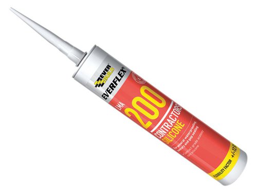 Everbuild Sika Everflex® LMA 200 Contractor's Silicone 295ml Brown