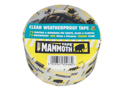 Everbuild Sika Weatherproof Tape 50mm x 10m Clear