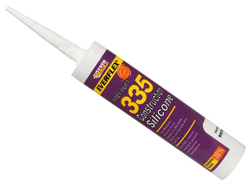 335 Construction Silicone Transparent 295ml