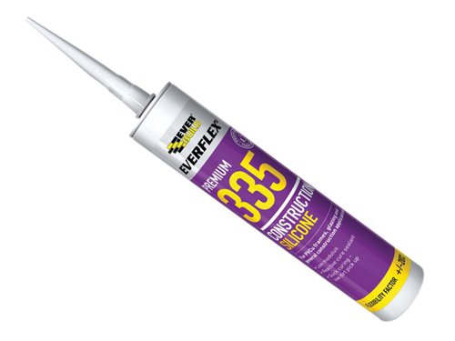 Everbuild Sika Everflex® 335 Construction Silicone Brown 295ml