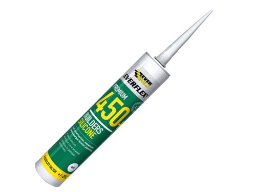 450 Builder's Silicone Sealant Clear 300ml