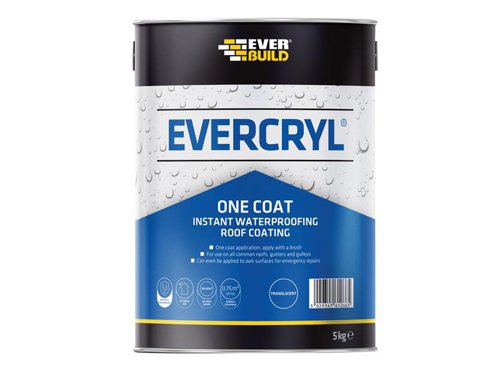 Everbuild Sika EVERCRYL® One Coat Clear 5kg