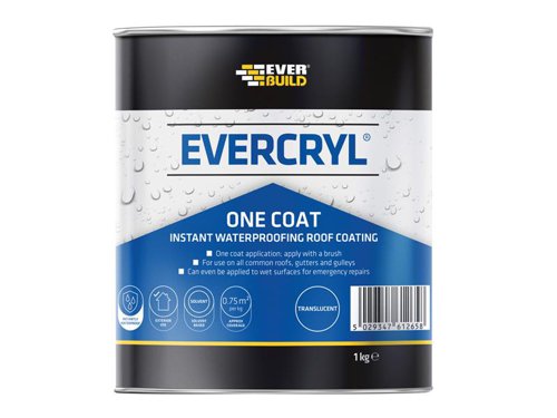 Everbuild Sika EVERCRYL® One Coat Clear 1kg