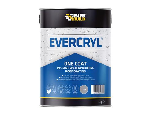 Everbuild Sika EVERCRYL® One Coat Grey 5kg
