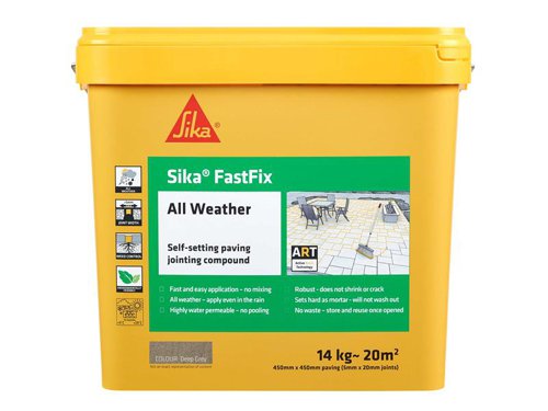 Everbuild Sika Sika® FastFix All Weather Deep Grey 14kg