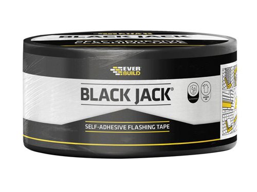 EVBFLAS450 Everbuild Sika Black Jack® Flashing Tape, Trade 450mm x 10m