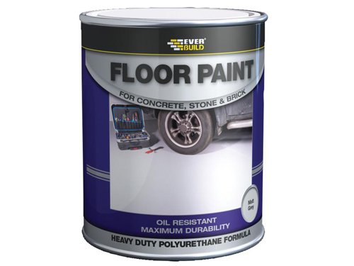 Everbuild Sika Floor Paint Grey 5 litre
