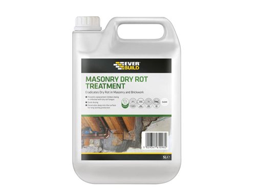 Everbuild Sika Masonry Dry Rot Treatment 5 litre