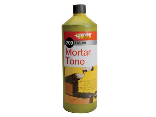 Everbuild Sika 209 Liquid Mortar Tone Black 1 litre