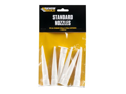 EVBNOZSTD Everbuild Sika Standard Nozzle Pack of 6