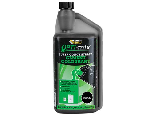 Everbuild Sika Opti-Mix Cement Colourant Black 1 litre