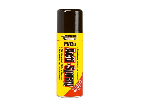 Everbuild Sika PVCu Acti-Spray 200ml