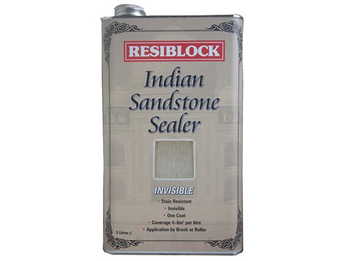 Everbuild Sika Resiblock Indian Sandstone Sealers Invisible 5 litre