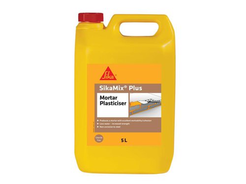 Everbuild Sika Sikamix Plus 5 litre