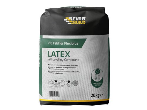 Everbuild Sika 710 Febflor Flexiplus Latex Grey 20kg