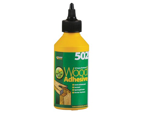 EVBWOODBO250 Everbuild Sika 502 All Purpose Weatherproof Wood Adhesive 250ml