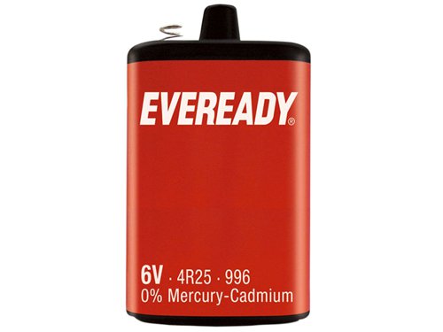 EVES4682 Eveready PJ996 6V Lantern Battery