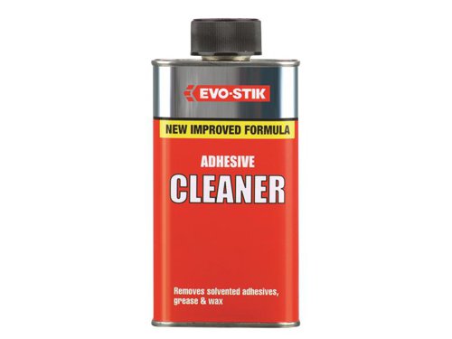 The Evostik adhesive cleaners are fast and effective in removing the residue from solvented adhesives, they are specially designed to tackle wet or dry adhesives, Even small areas of old adhesive can be removed without a fuss. They are ideal for removing grease, wax and similar stains.1 x Evostik Adhesive Cleaner 250ml