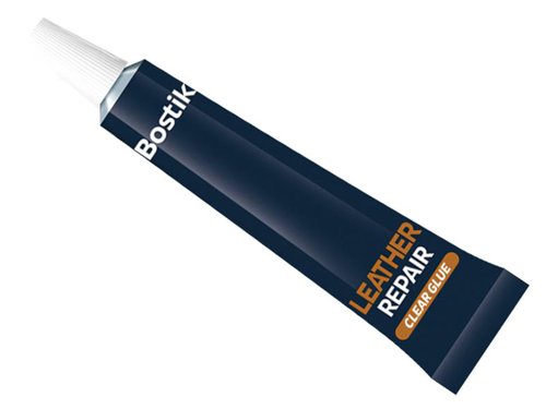 Bostik Leather Repair Clear Glue is an ultra strong, quick drying, water resistant, clear adhesive. It is perfect for making long lasting, flexible repairs to leather or imitation leather items such as shoes, belts or bags.